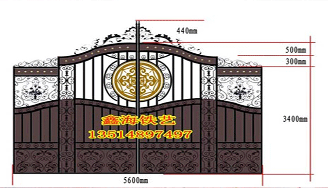 锻造铁艺大门